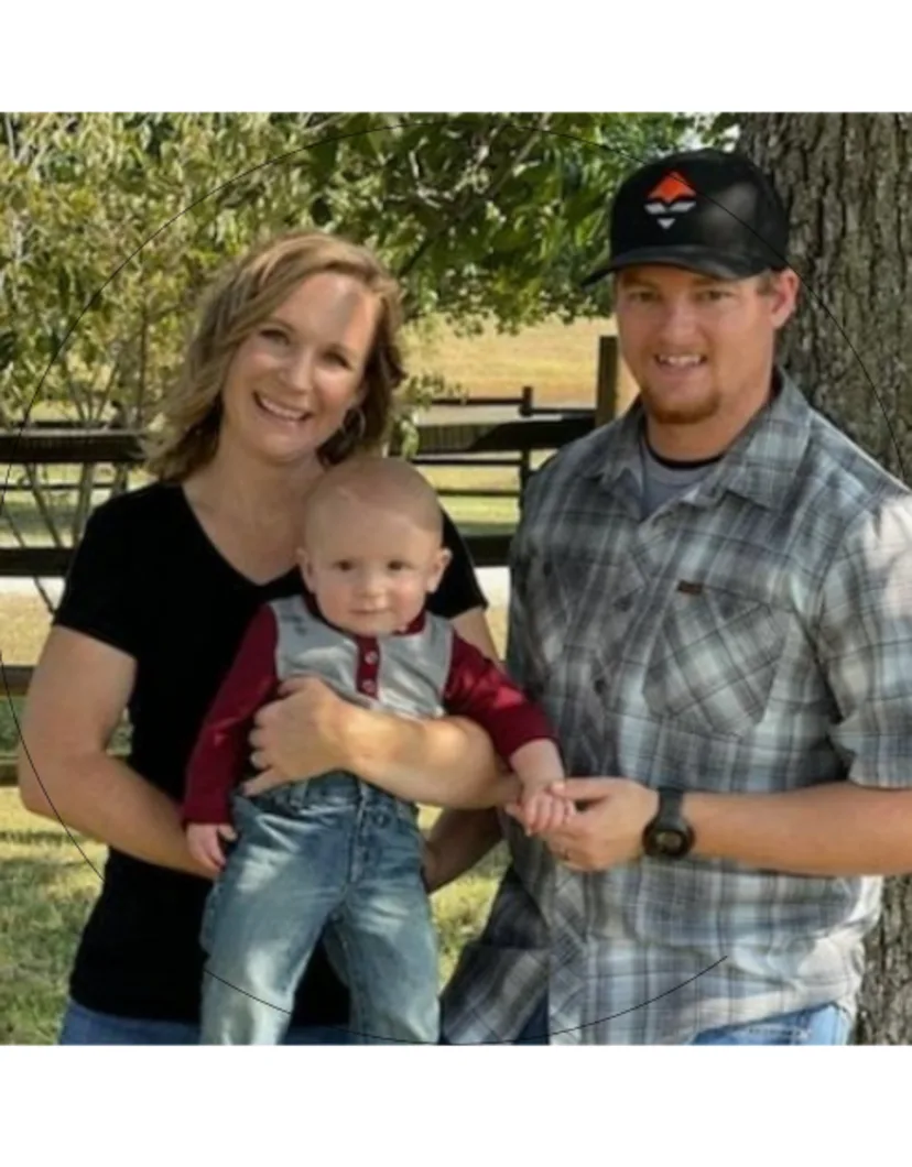 Dr. Nichole Cronquist with her husband and son